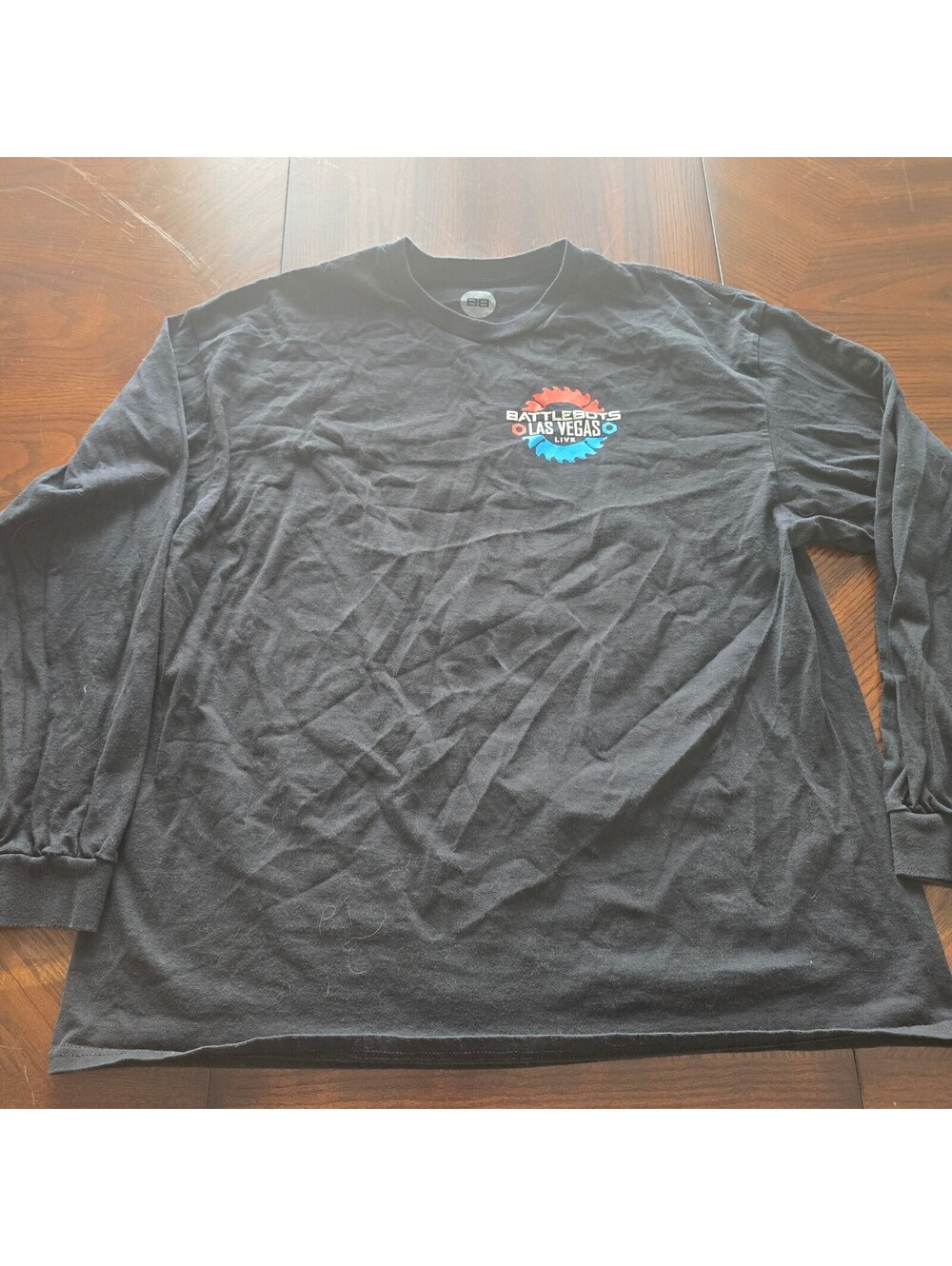 BattleBots Las Vegas Live black long sleeve tee